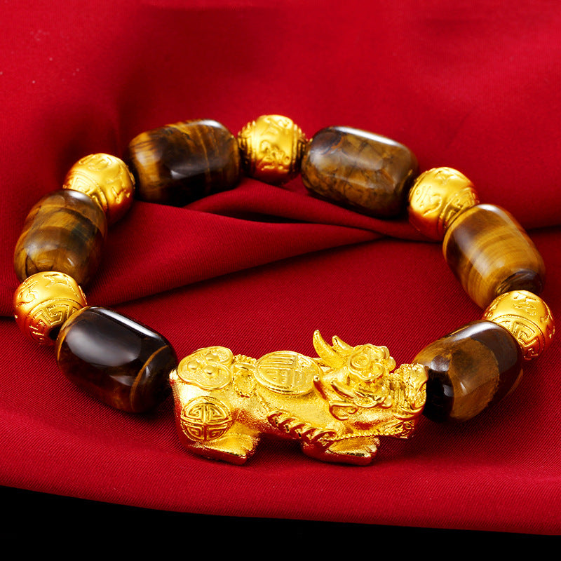 Tigerauge Armband – Schutz & Mut