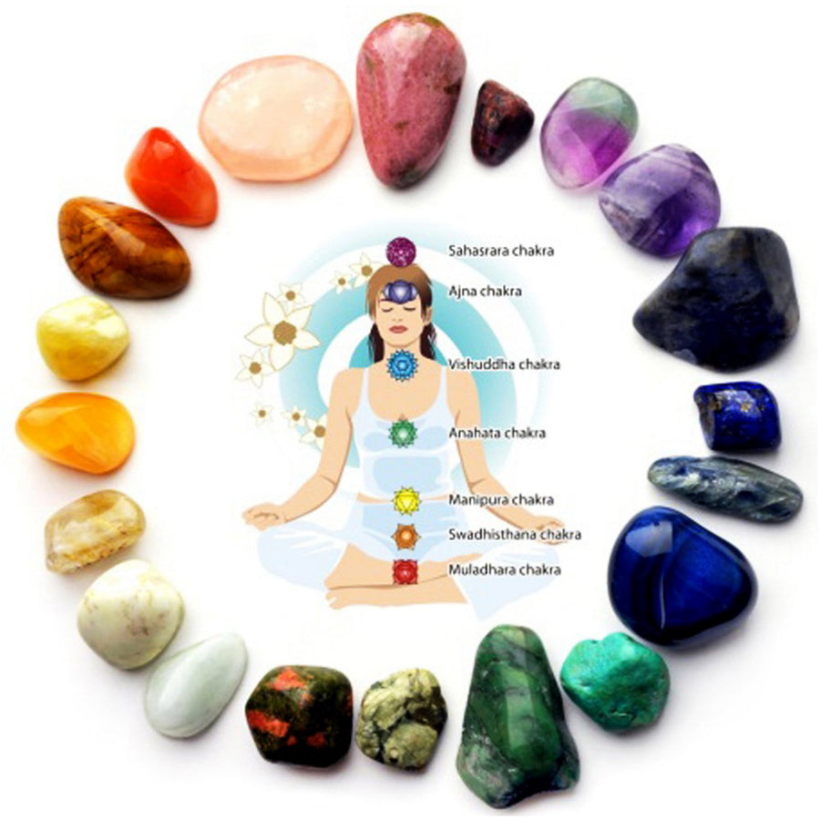 7-Chakra Kristallstück – Balance & Energie