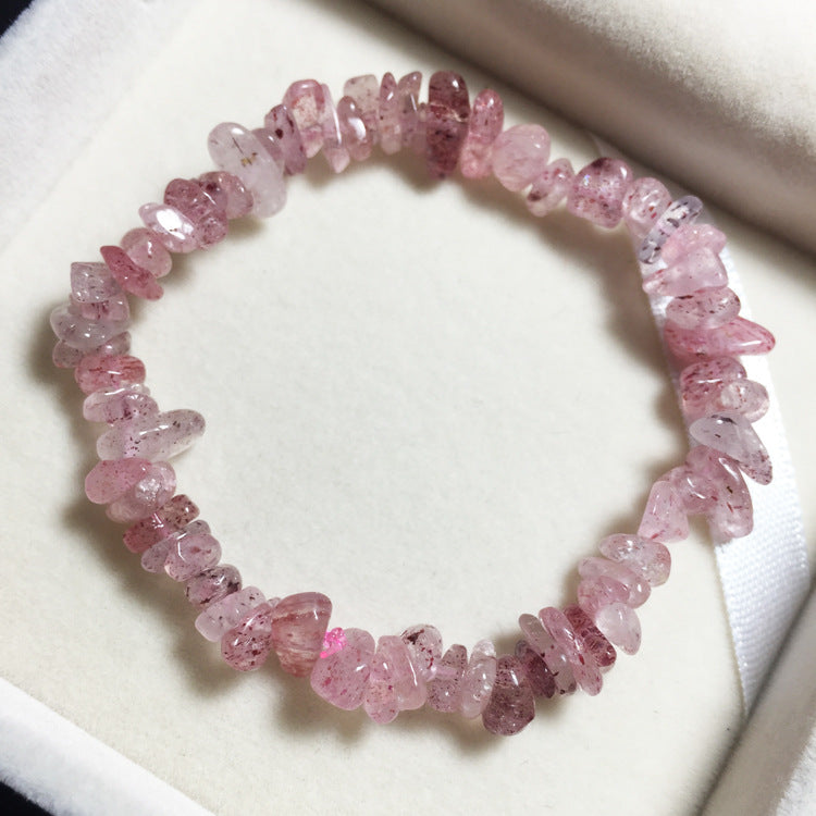 Amethyst Armband – Ruhe & Intuition – Weiß crystal