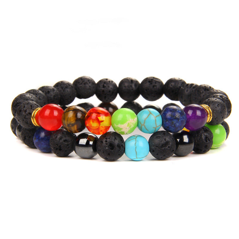 7-Chakra Armband – Balance & Energie – Variante F