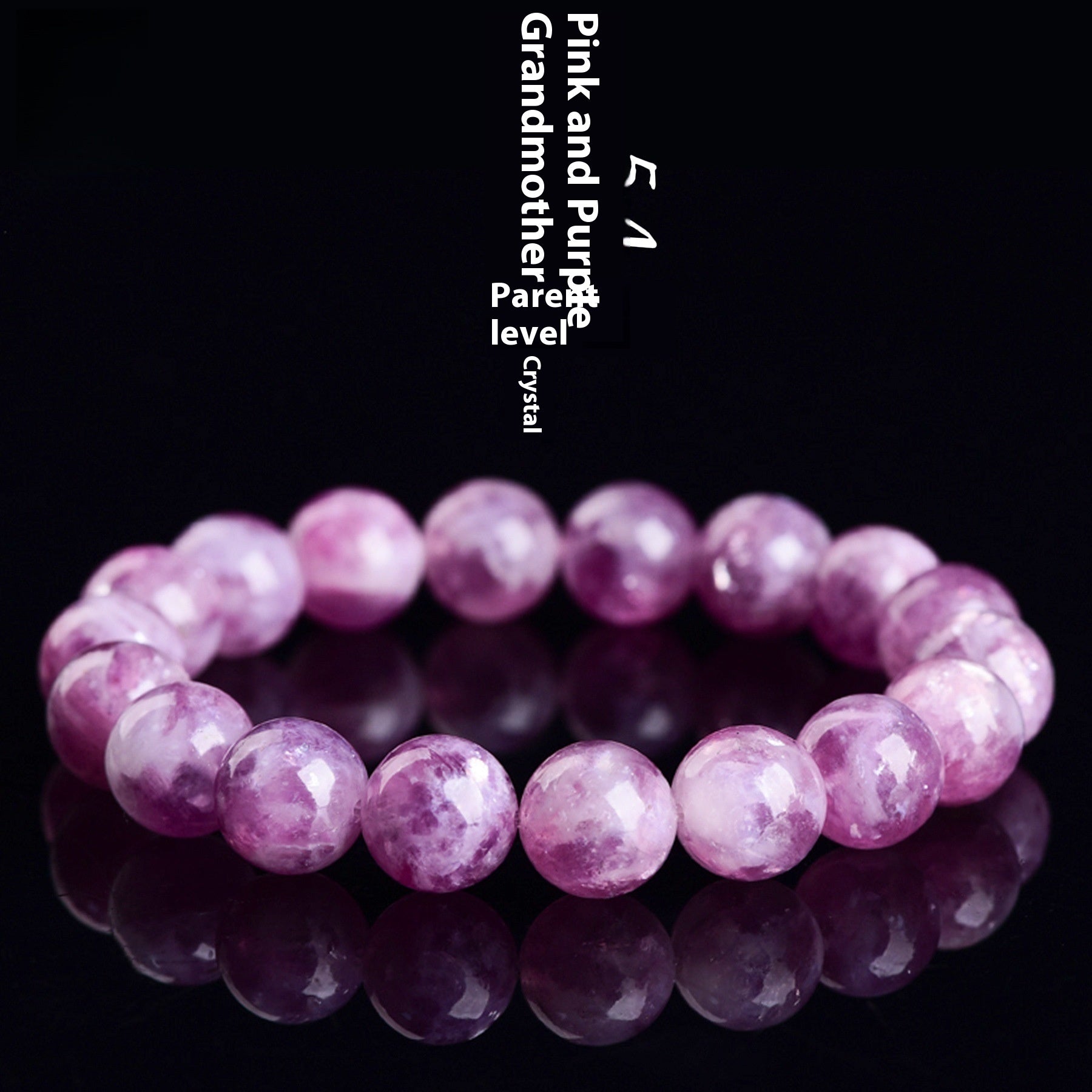 Naturstein Armband – Balance & Energie – Grade Rosa / 11–11.8 mm