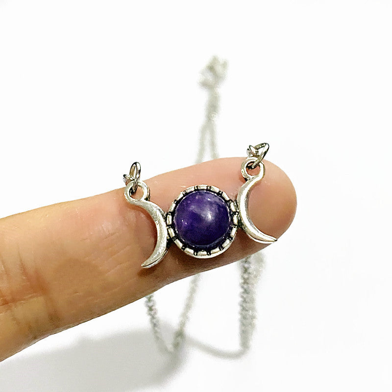 Amethyst Kette – Ruhe & Intuition – Violett