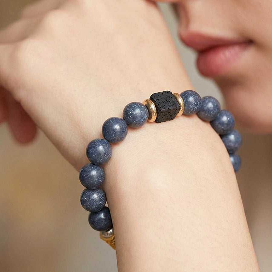 Naturstein Armband – Balance & Erdung – 8 mm