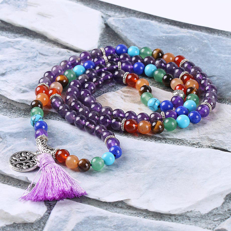 7-Chakra Kristallstück – Balance & Energie