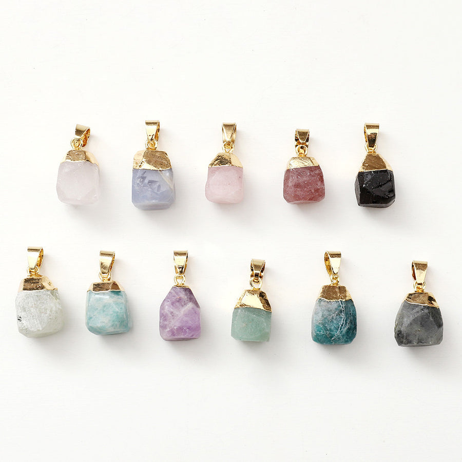 Amethyst Kette – Ruhe & Intuition – Grün aventurine