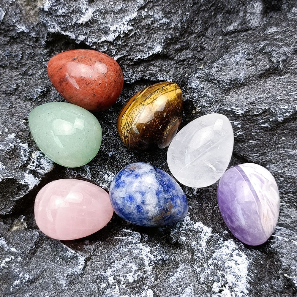 7-Chakra Kristallstück – Glück & Harmonie