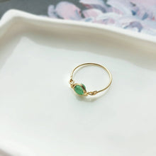 Jade Ring – Glück & Harmonie – Grün / No.6