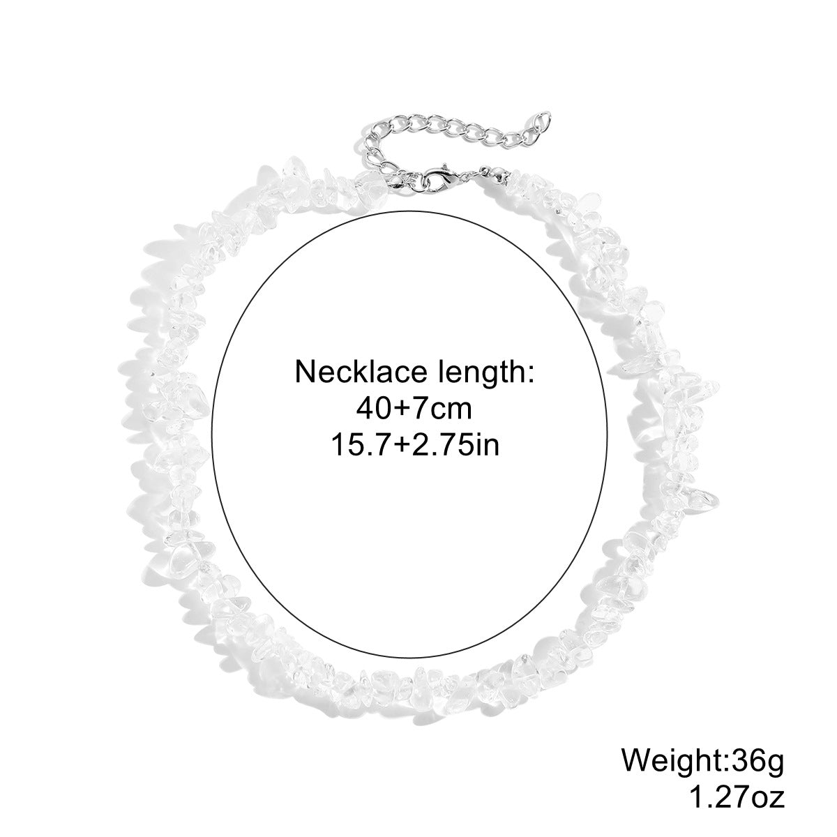 Naturstein Kette – Balance & Erdung – N23066