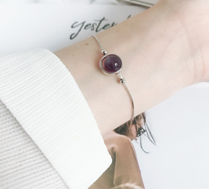 Naturstein Armband – Balance & Erdung – Gelb