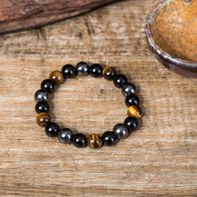 Tigerauge Armband – Schutz & Mut – 8 mm / 17 cm 1 Stück