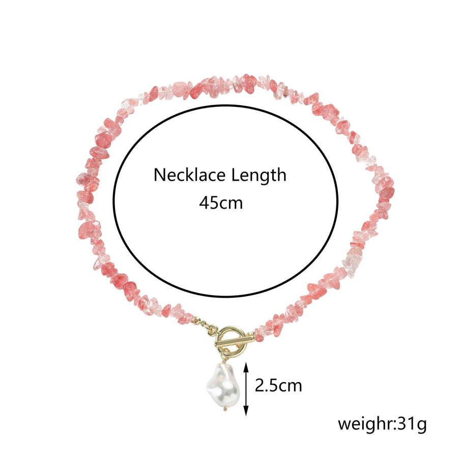 Naturstein Kette – Balance & Erdung – N22069