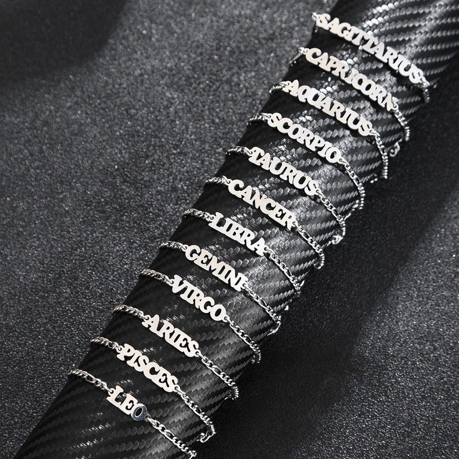 Sternzeichen-Armband Widder – Balance & Energie – Aries / Silber