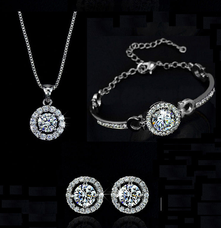 Naturstein Ohrringe – Balance & Erdung – Silber / Set mit 4