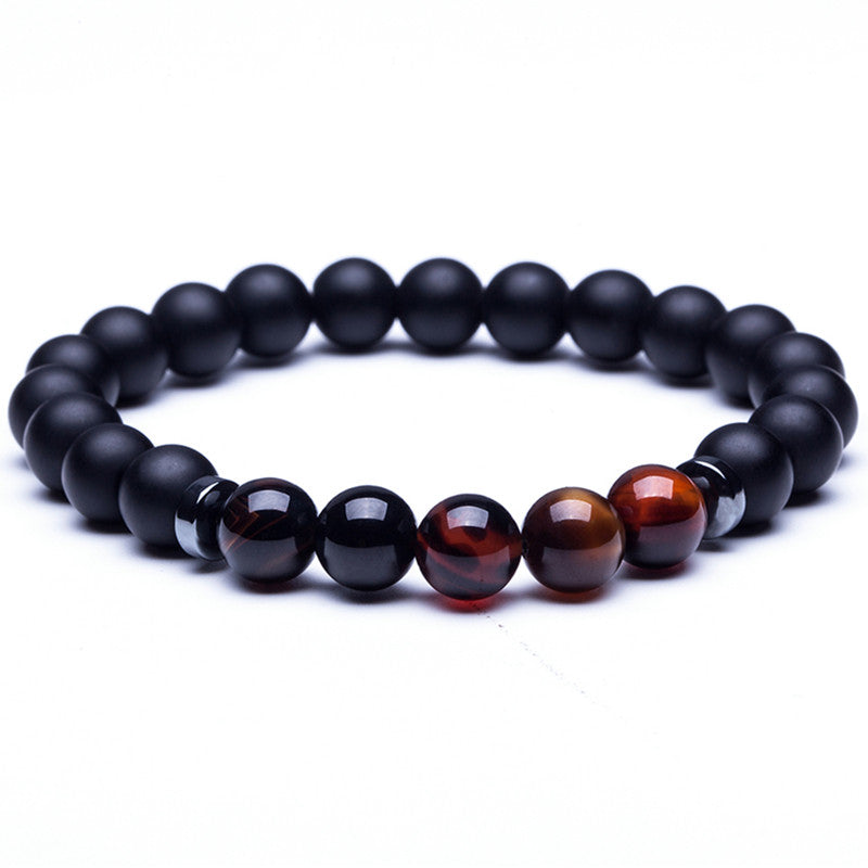 Lava-Stein Armband – Erdung & Stärke – Design 2