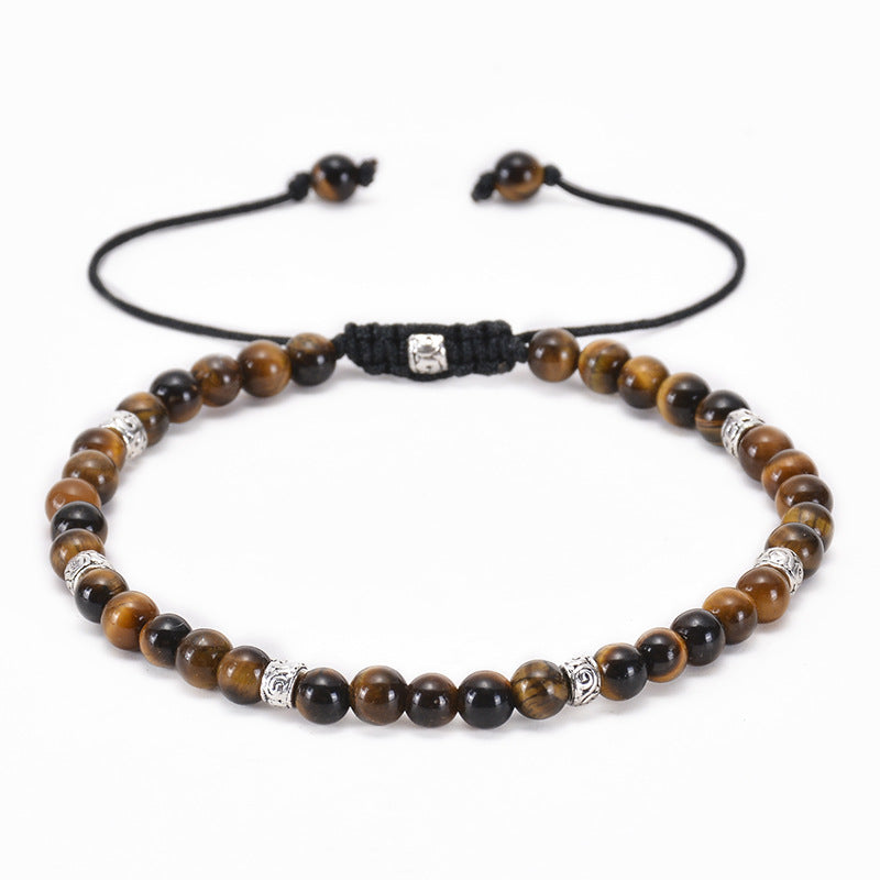 7-Chakra Armband – Balance & Energie – Design 6 / 4 mm