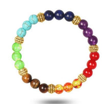 7-Chakra Armband – Balance & Energie – Silber 6 Stück