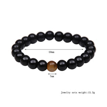 Tigerauge Armband – Schutz & Mut – Weiß Pine / 8 mm