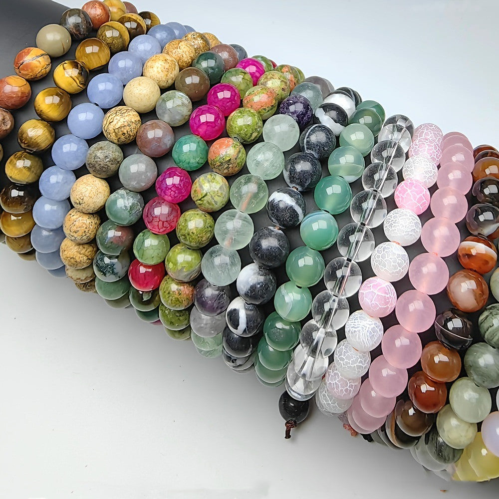Tigerauge Armband – Schutz & Mut – Bunt chakra