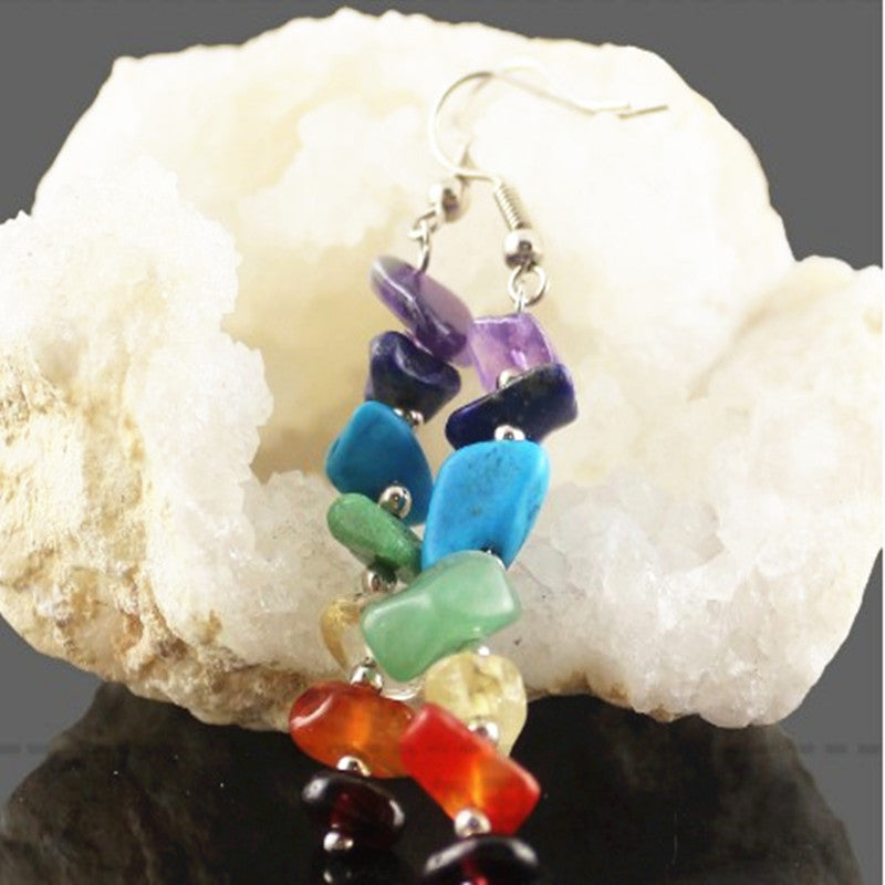 Naturstein Ohrringe – Balance & Erdung – Design 2