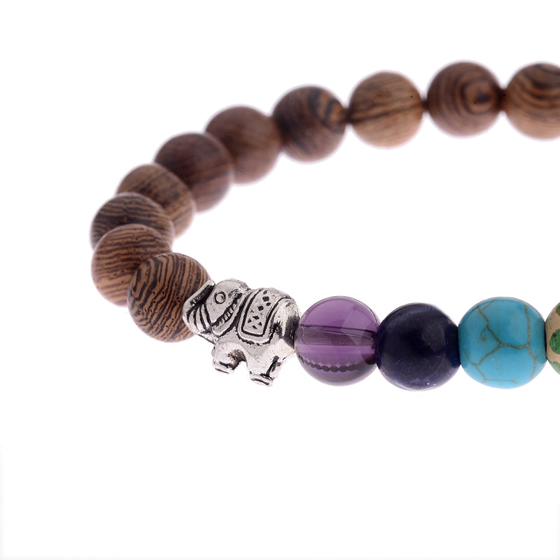 7-Chakra Perlenstrang – Balance & Energie – Style 3
