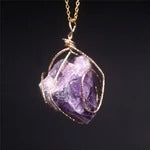Amethyst Kette – Ruhe & Intuition – Violett