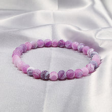 Naturstein Armband – Balance & Energie – Rot