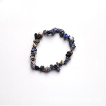 7-Chakra Armband – Klarheit & Fokus – Blau stone