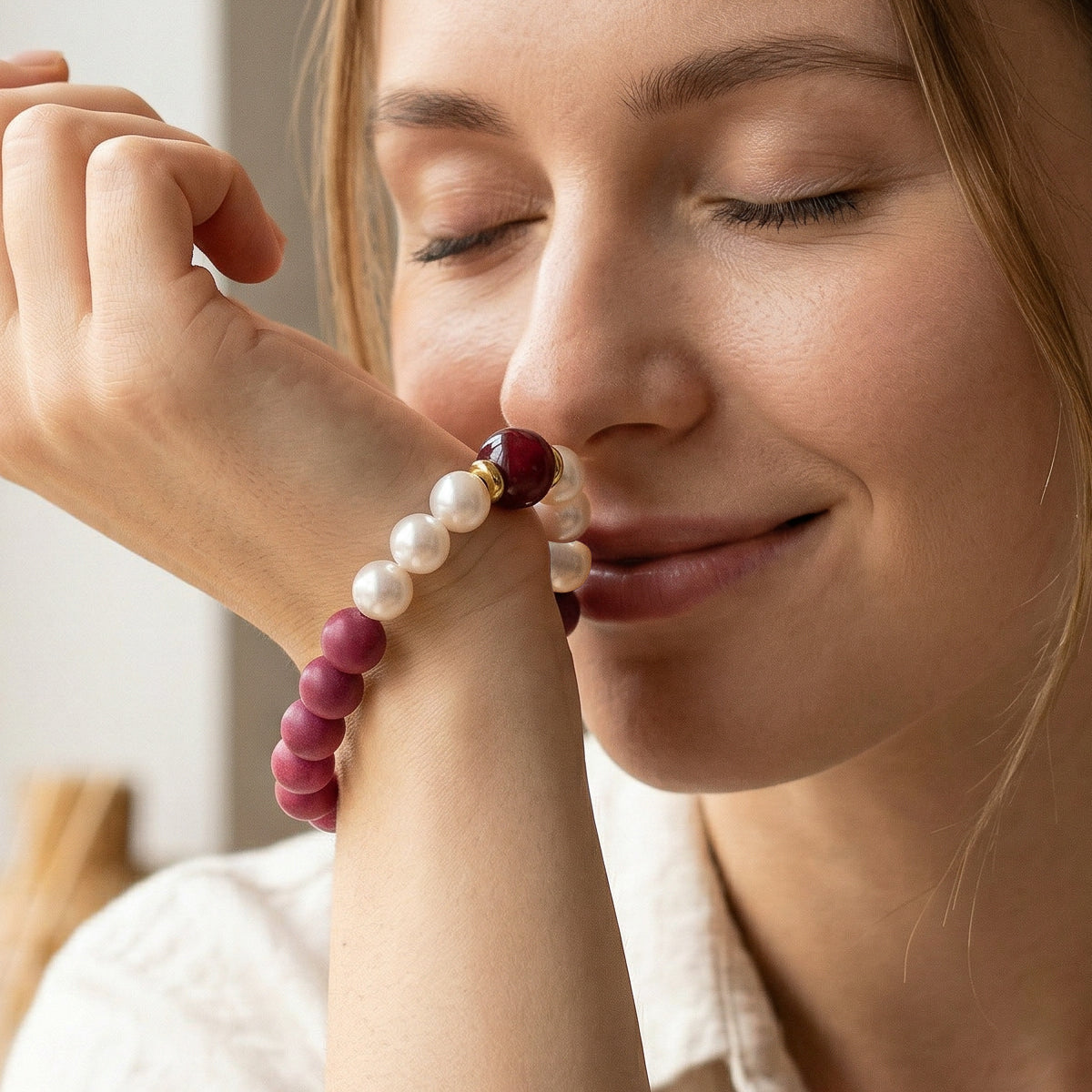 Naturstein Armband – Balance & Erdung
