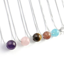 Tigerauge Kette – Schutz & Mut – Amethyst