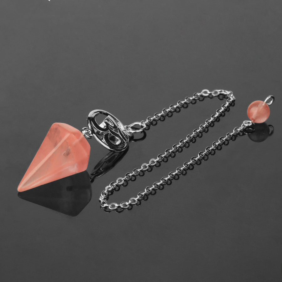 Tigerauge Anhänger – Schutz & Mut – Watermello Crystal