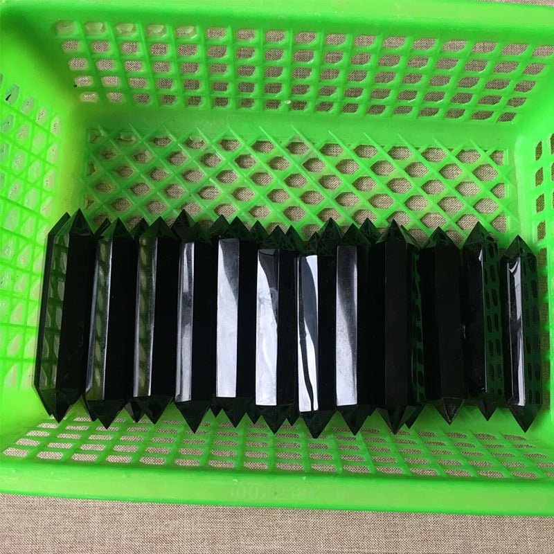 Obsidian Kristallstück – Schutz & Erdung – 5 7 cm