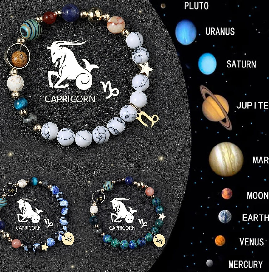 Naturstein Armband – Balance & Erdung – Variante G