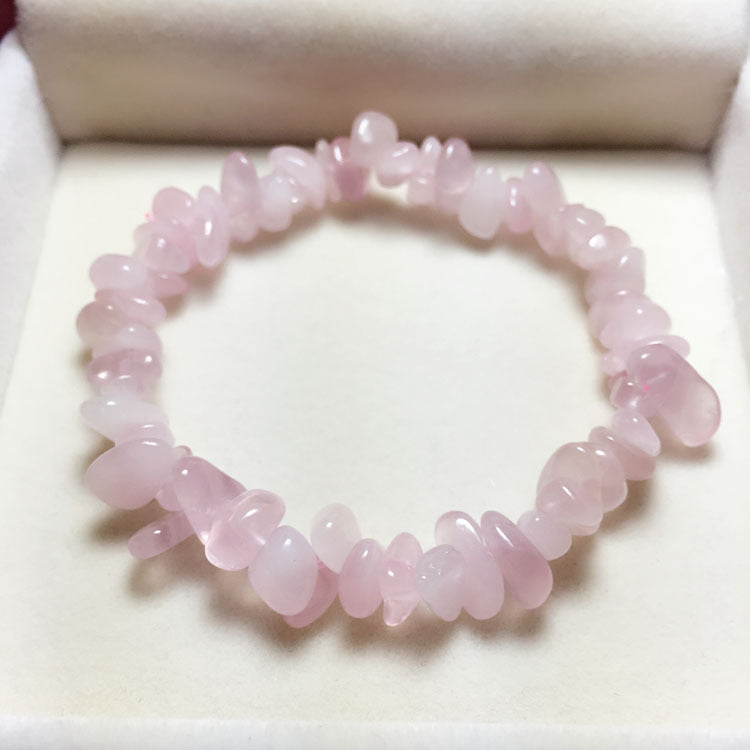 Amethyst Armband – Ruhe & Intuition – Rosa crystal