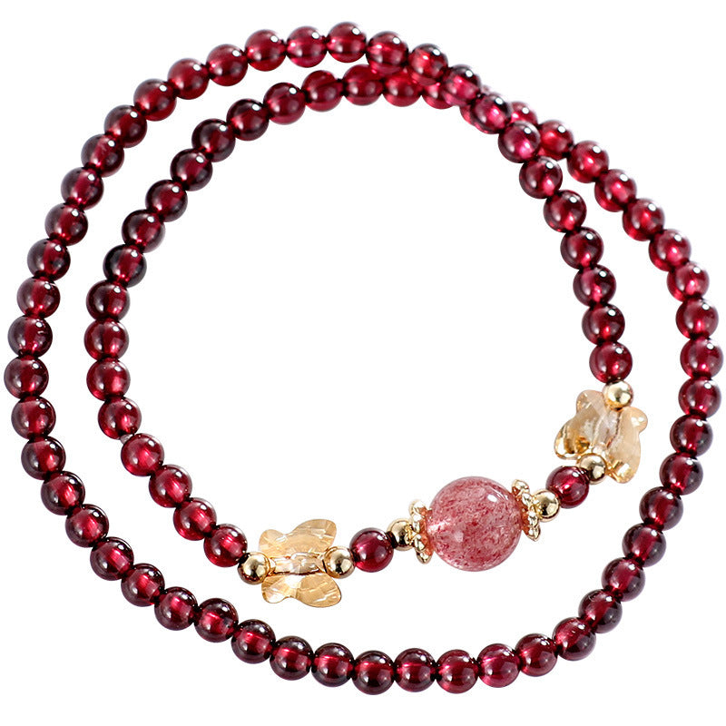 Granat Armband – Kraft & Leidenschaft