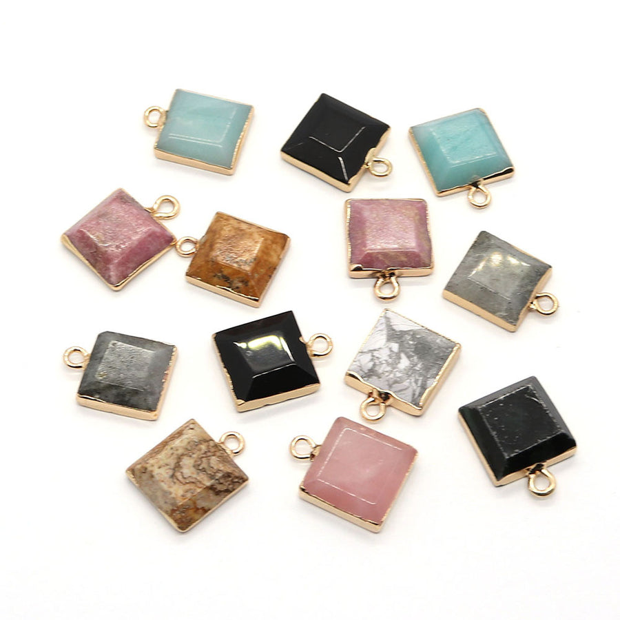 Rosenquarz Anhänger – Liebe & Harmonie – No 2 / 11 × 15 mm1.5g