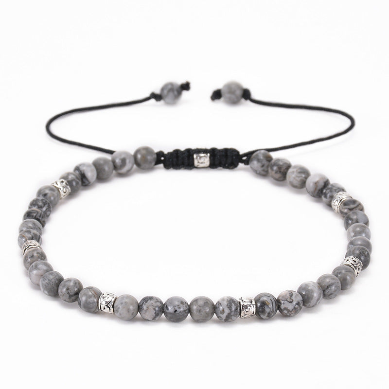 7-Chakra Armband – Balance & Energie – Design 11 / 4 mm