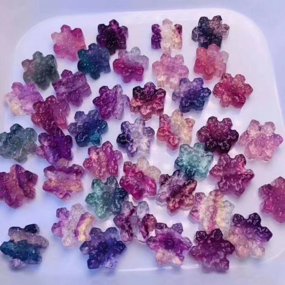 Fluorit Kristallstück – Klarheit & Fokus – Fluorite snowflake / 1 Stück