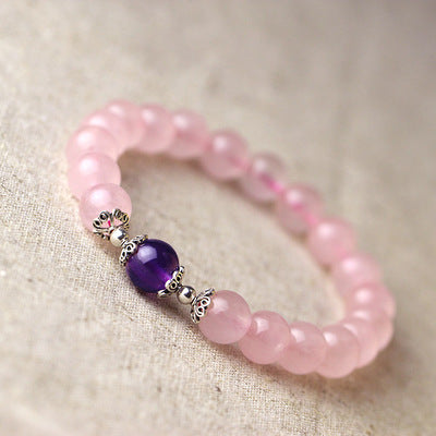 Rosenquarz Armband – Liebe & Harmonie