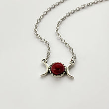 Amethyst Kette – Ruhe & Intuition – Rot