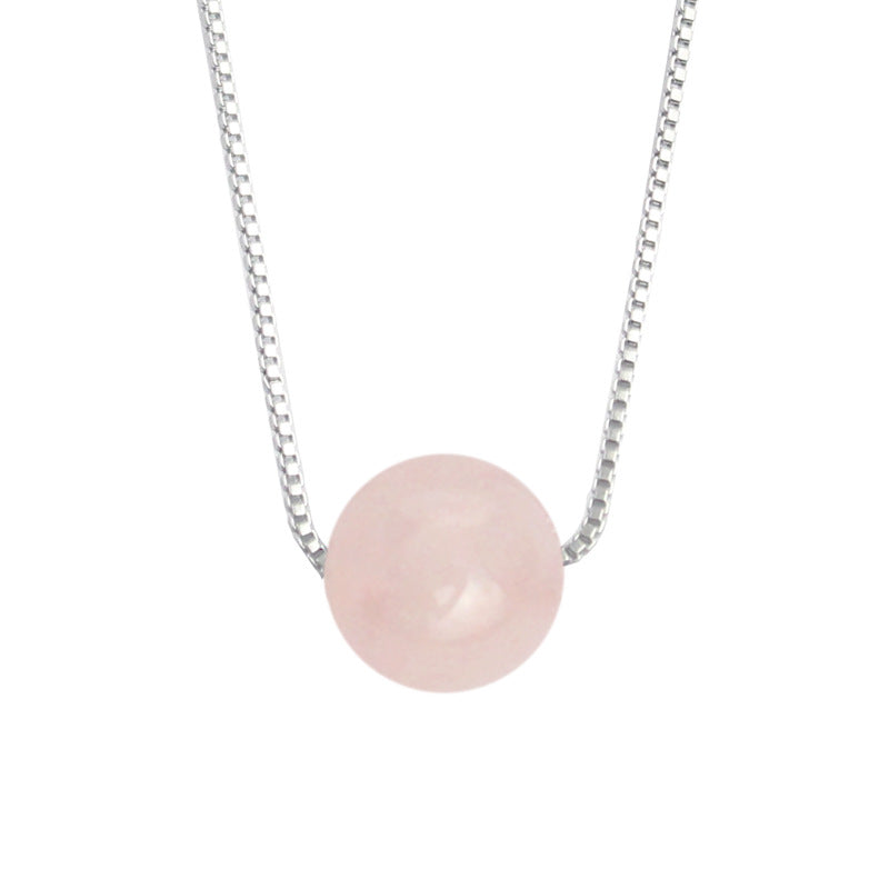 Tigerauge Kette – Schutz & Mut – Weiß Crystal