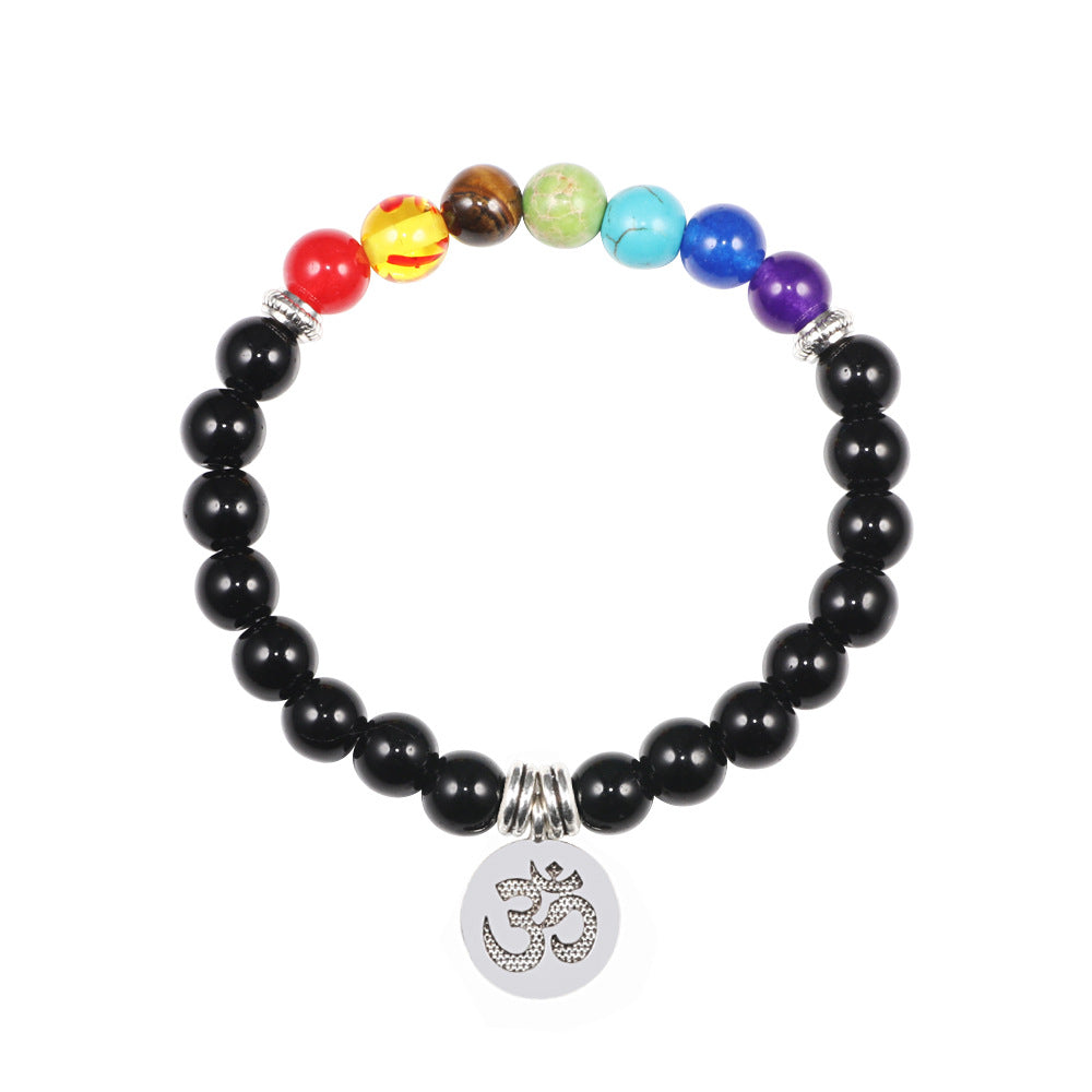 7-Chakra Armband – Schutz & Mut – Picasso