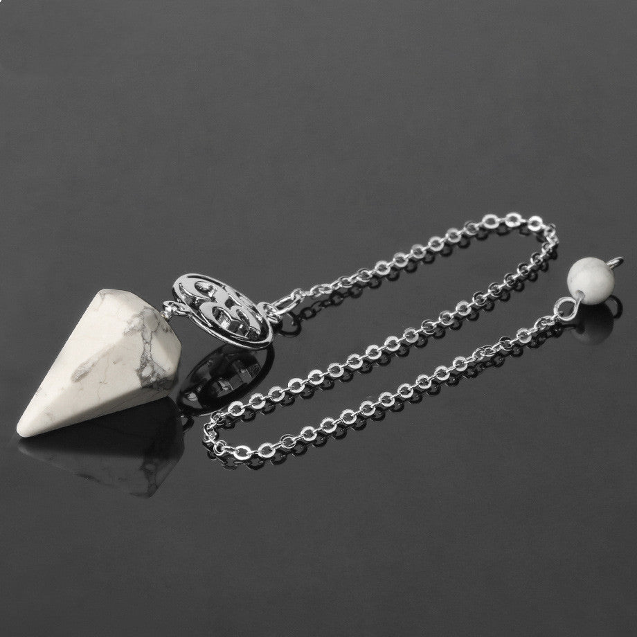Tigerauge Anhänger – Schutz & Mut – Howlite