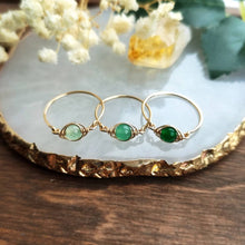 Jade Ring – Glück & Harmonie – Grün / No.8