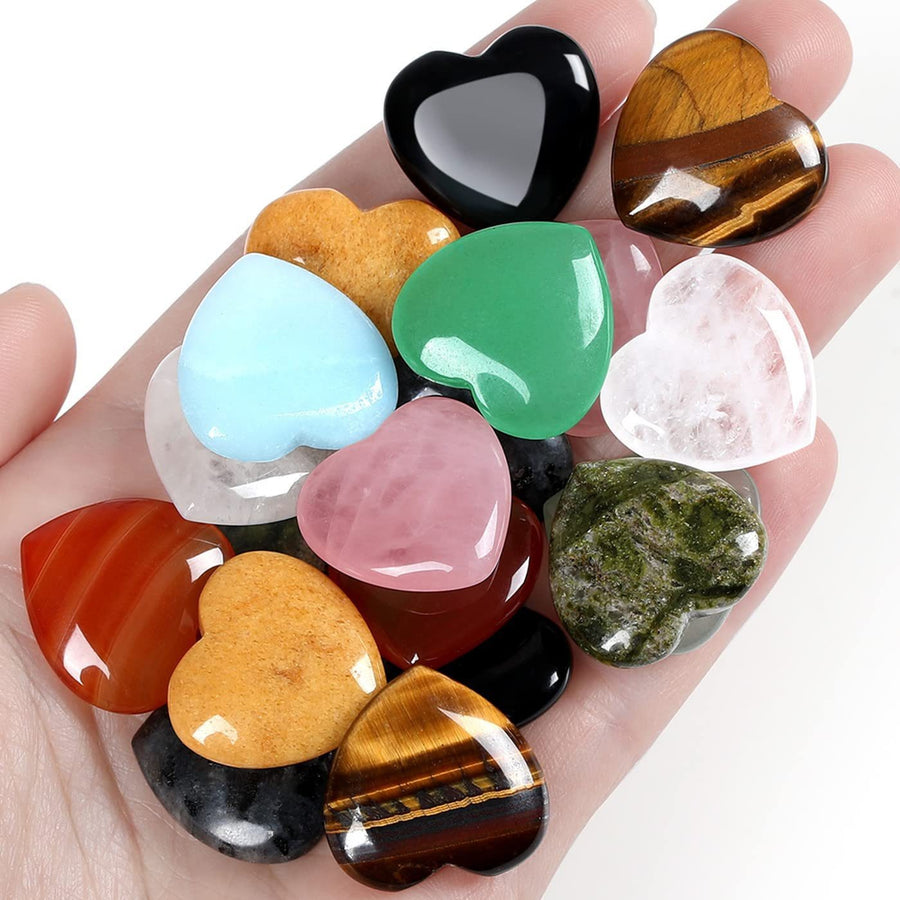 Naturstein Kristallstück – Balance & Erdung – 10 Stück Random Color One Set