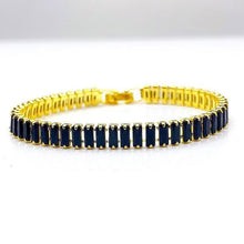 Naturstein Armband – Balance & Energie – Gold Gelb