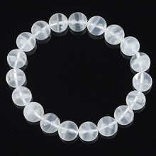 Naturstein Perlenstrang – Balance & Energie – Weiß Ghost 7mmpiece