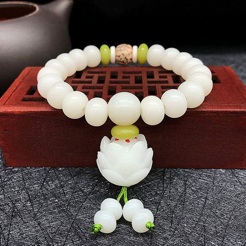 Jade Armband – Glück & Harmonie – Single Circle Style 2