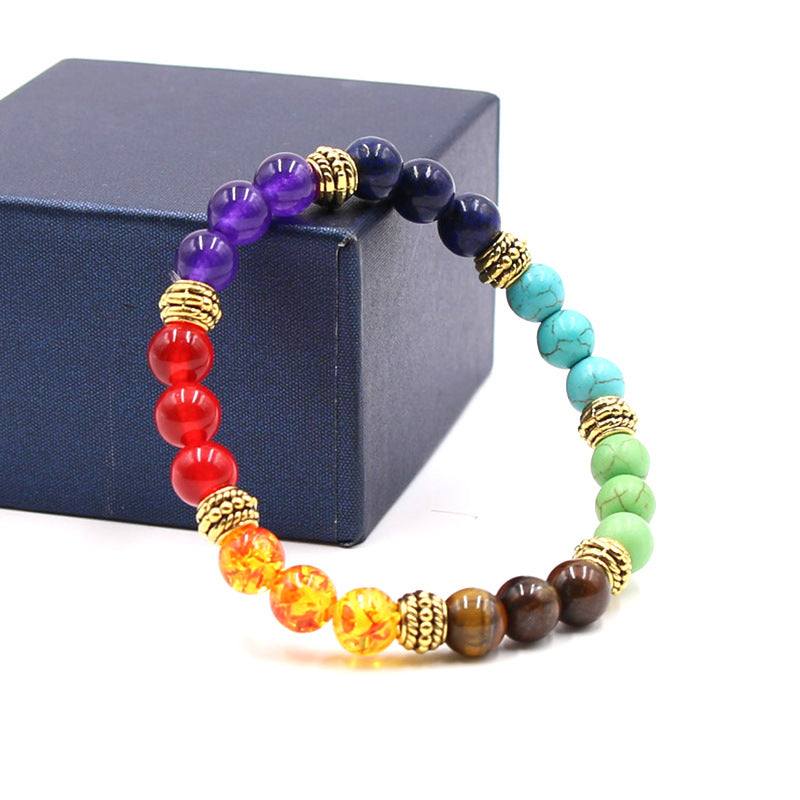 7-Chakra Armband – Balance & Energie – Variante D