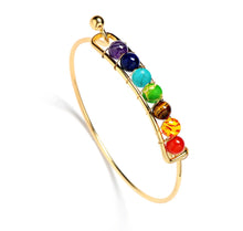 7-Chakra Armband – Balance & Energie – Imperial Weiß