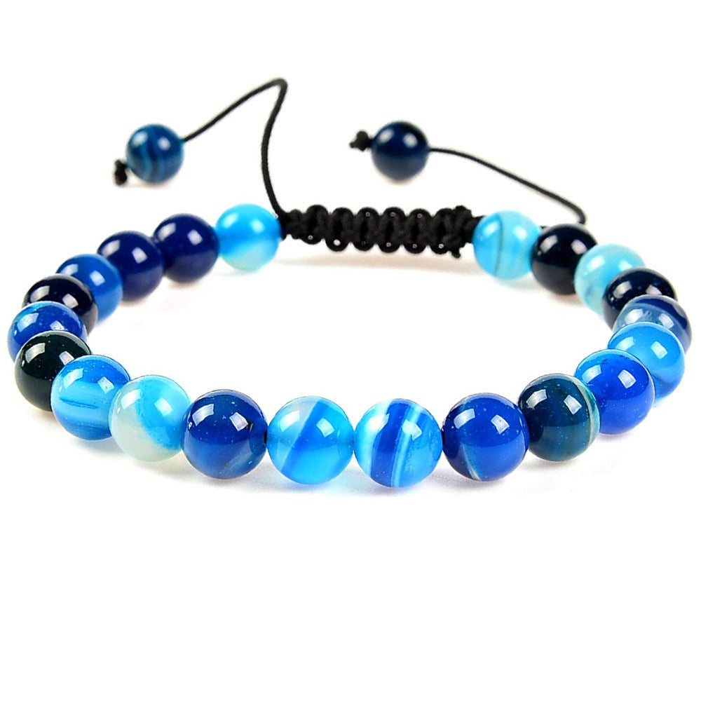 Tigerauge Armband – Schutz & Mut – Grün Achat